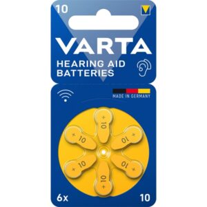 VARTA 24610101416 10 hallókészülék elem 6db/bliszter
