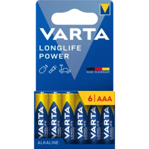 VARTA 4903121746 Longlife Power AAA mikroceruza elem 6db/bliszter