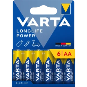 VARTA 4906121746 Longlife Power AA ceruzaelem 6db/bliszter