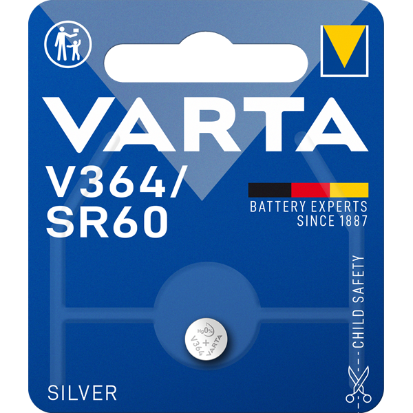 VARTA 364101401 V364 ezüst gombelem