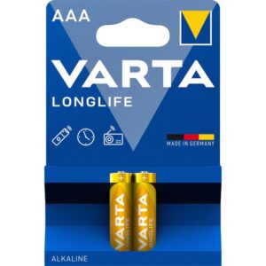 VARTA 4103101412 Longlife AAA (LR03) alkáli mikroceruza elem 2db/bliszter