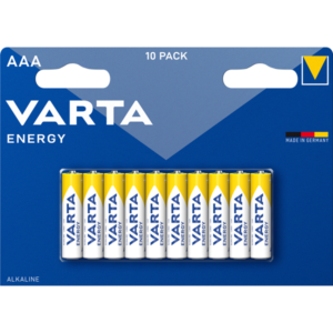 VARTA 4103229491 Energy AAA (LR03) alkáli mikroceruza elem 10db/bliszter