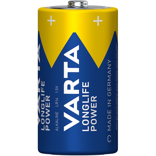 VARTA 4914121412 Longlife Power C (LR14) alkáli baby elem 2db/bliszter