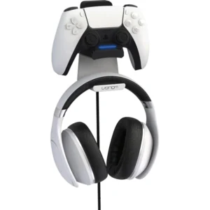 Venom VS5018 PS5 fehér töltőállomás headset tartóval