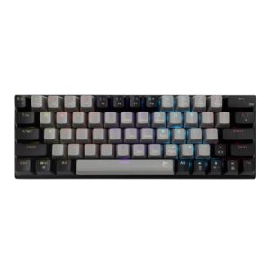 White Shark GK-002713V2-G-B/R-HU Wakizashi 2 HUN szürke-fekete (red switch) gamer billentyűzet