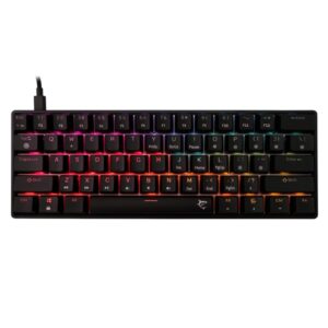 White Shark SHINOBI 2 GK-004111B/R-US US fekete mechanikus (red switch) gamer billentyűzet