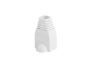 Lanberg RJ45 törésgátló (boot cap), fehér, 100 db