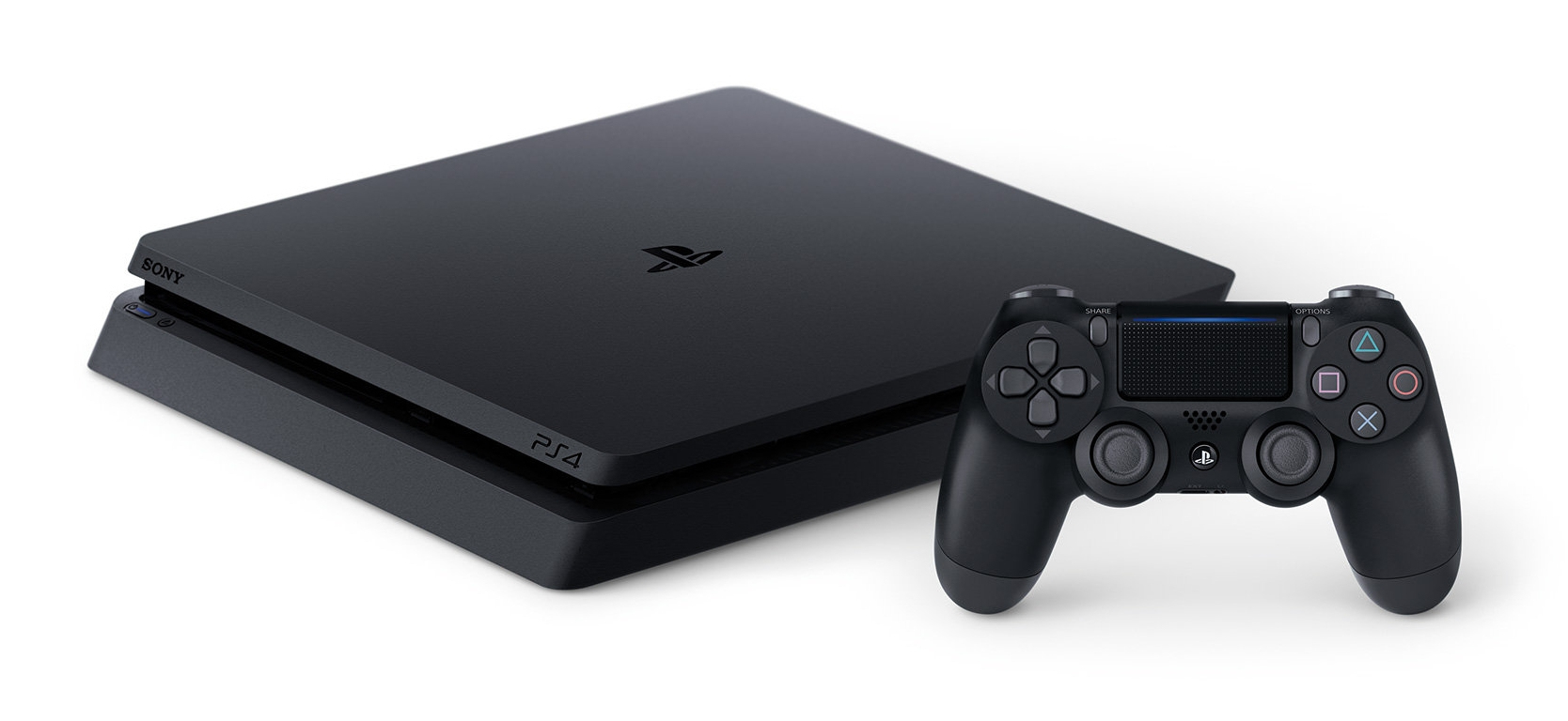 Sony PlayStation 4 Slim 500 GB konzol, fekete