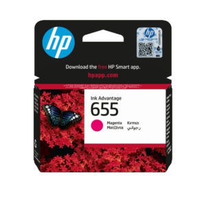 HP 655 eredeti magenta tintapatron (CZ111AE), kb. 600 oldal