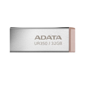 ADATA UR350 32 GB fémházas pendrive, USB 3.2, barna