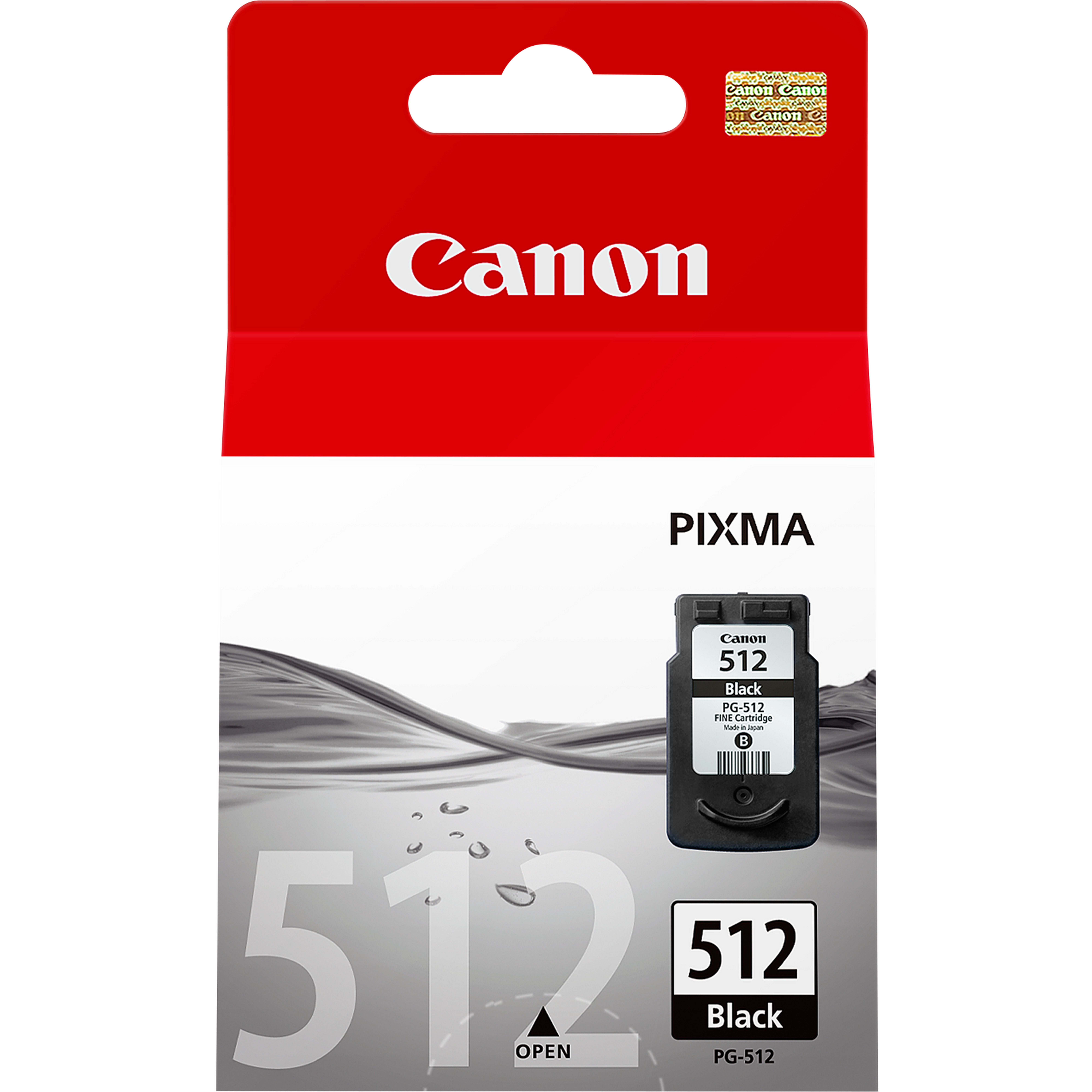 Canon PG-512 eredeti fekete tintapatron, nagy kapacitású, kb. 401 oldal
