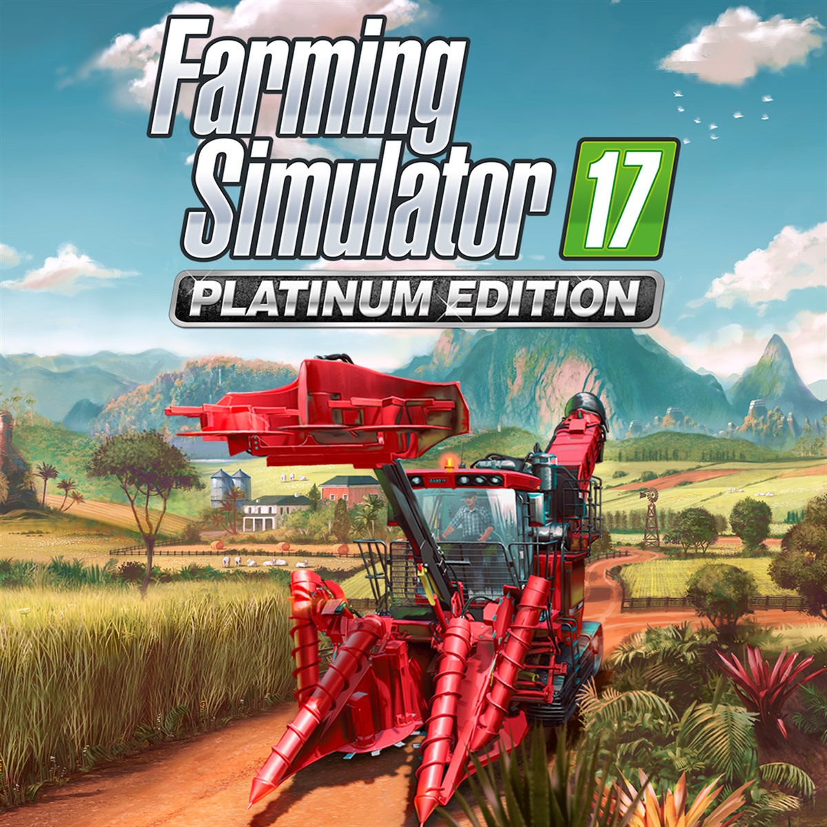 Farming Simulator 17 Platinum Edition (PC) játékszoftver
