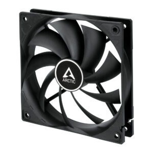 ARCTIC F12 Számítógép ház Ventilátor 12 cm Fekete 1 db