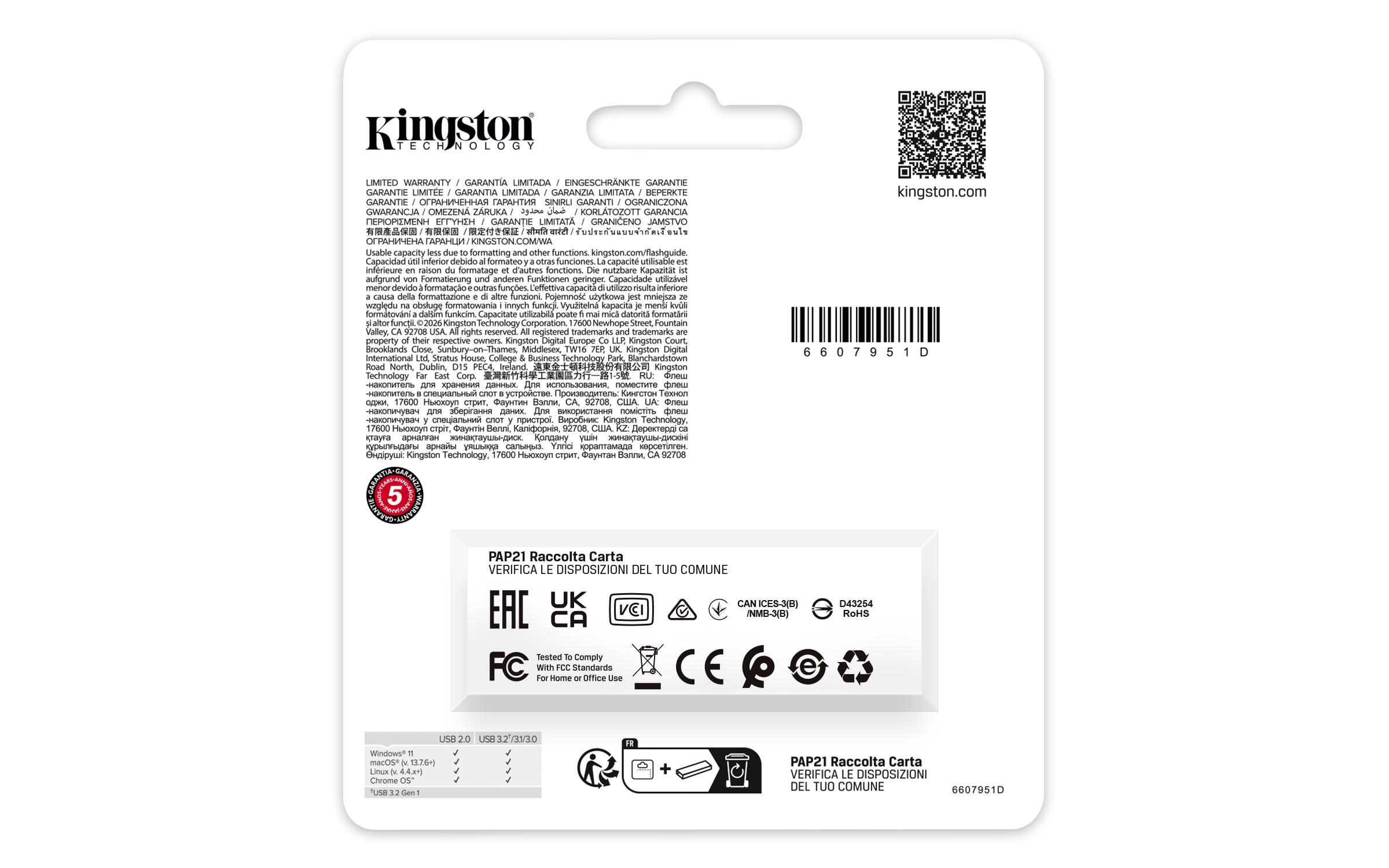 Kingston DataTraveler Exodia S 256 GB pendrive, USB 3.2 4