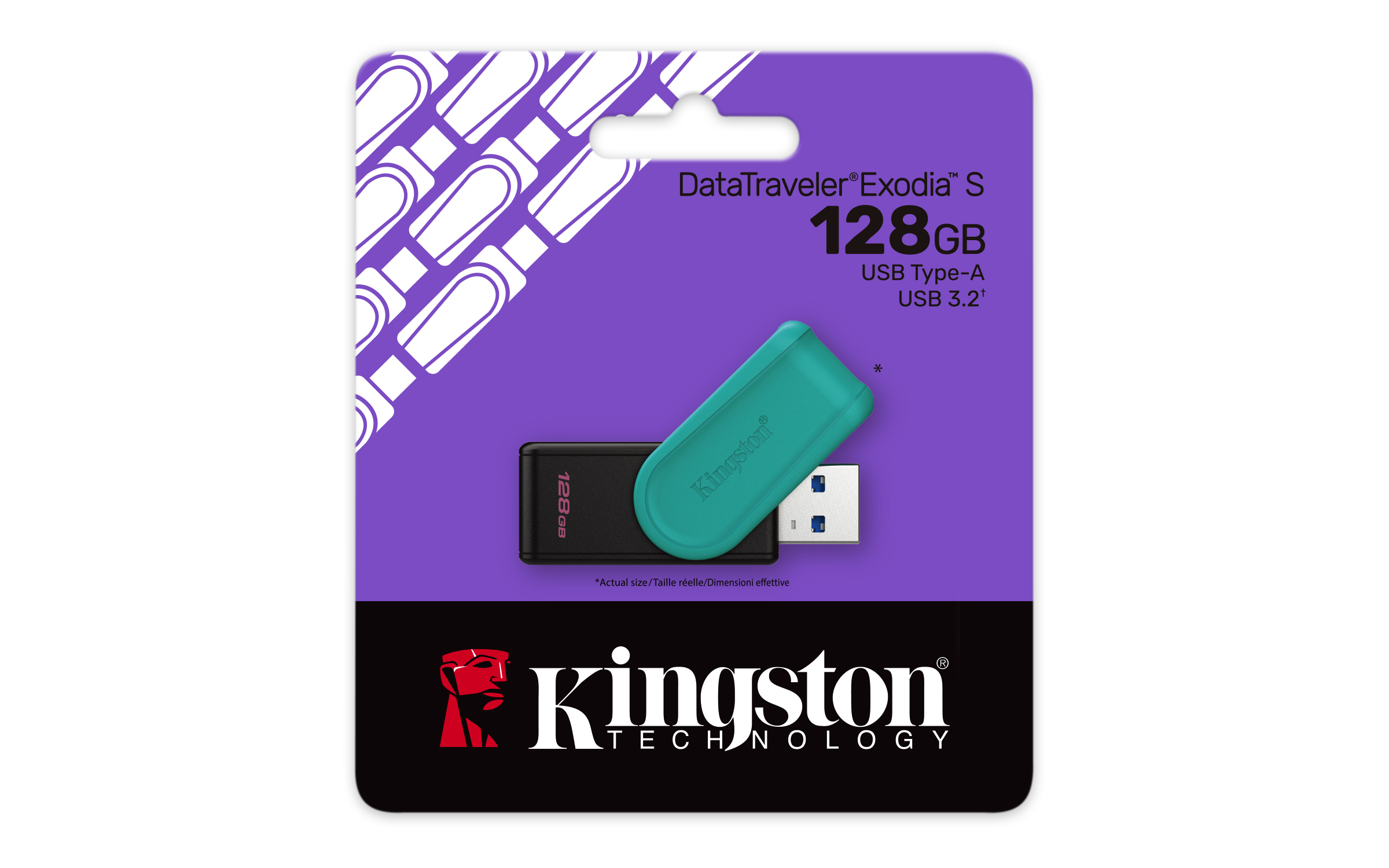 Kingston DataTraveler Exodia S 128 GB pendrive, USB 3.2 3