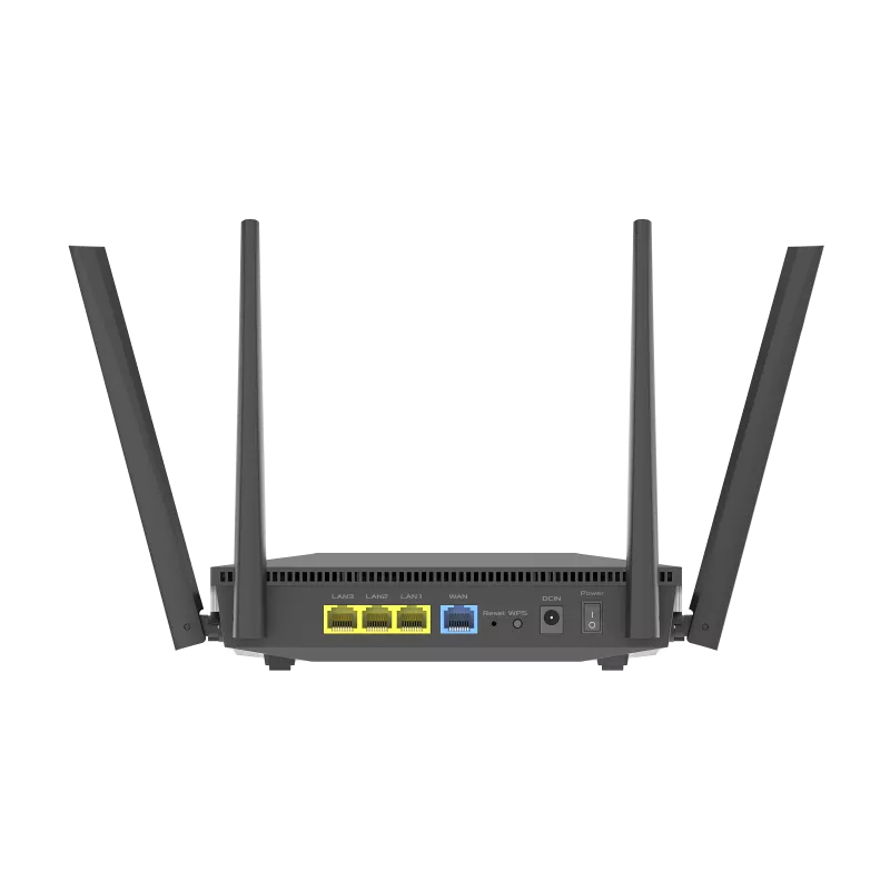 ASUS RT-AX52 AX1800 AiMesh vezetéknélküli router Gigabit Ethernet Kétsávos (2,4 GHz / 5 GHz) Fekete 4