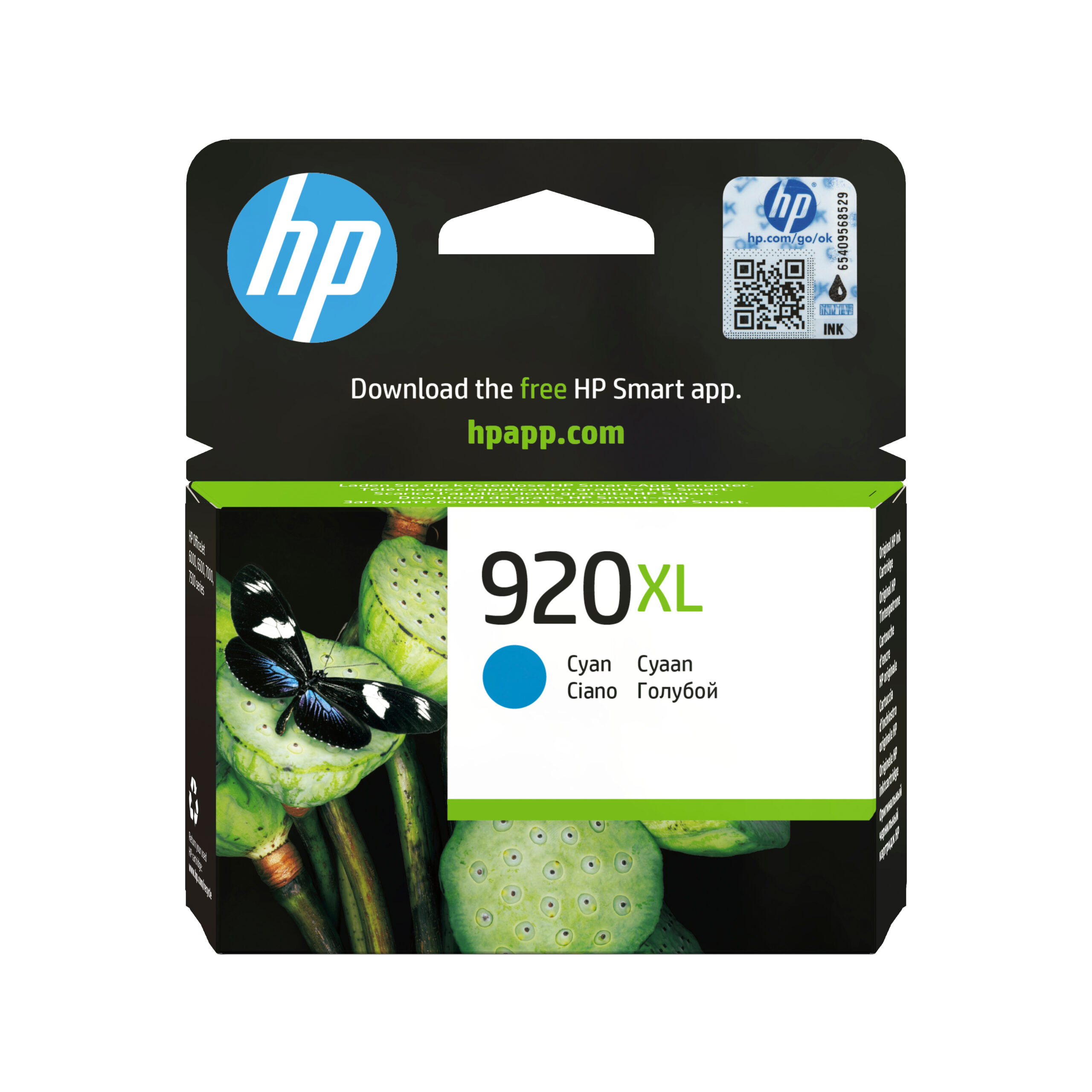 HP 920XL cián tintapatron (eredeti, nagy kapacitású)
