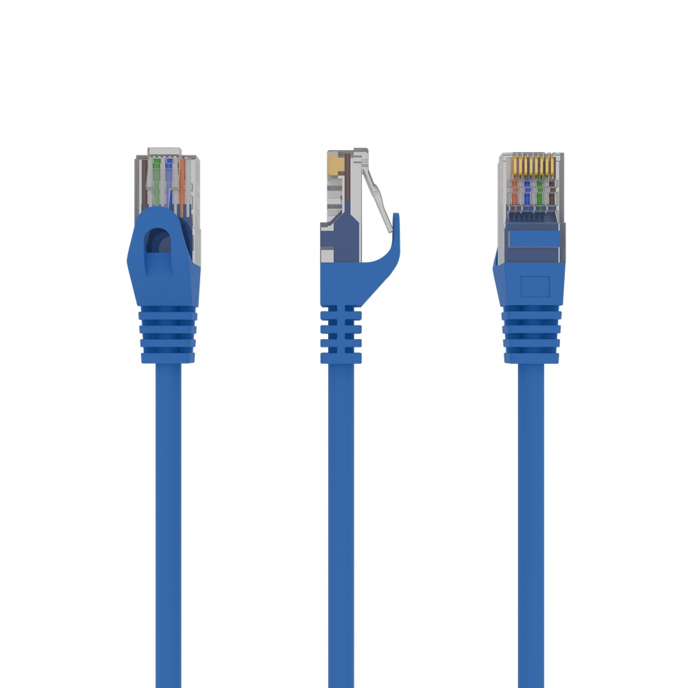 Gembird CAT6 UTP patch kábel, 3 m, kék