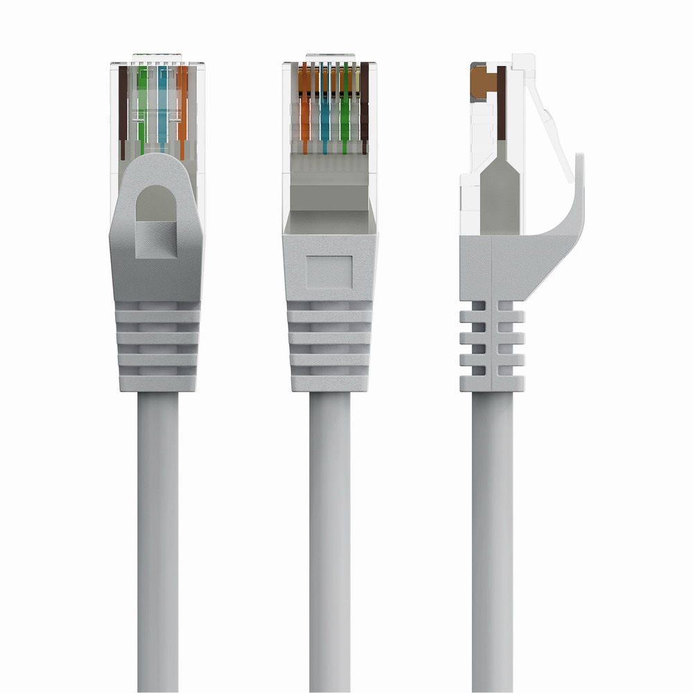Gembird CAT6 UTP patch kábel, 5 m, szürke