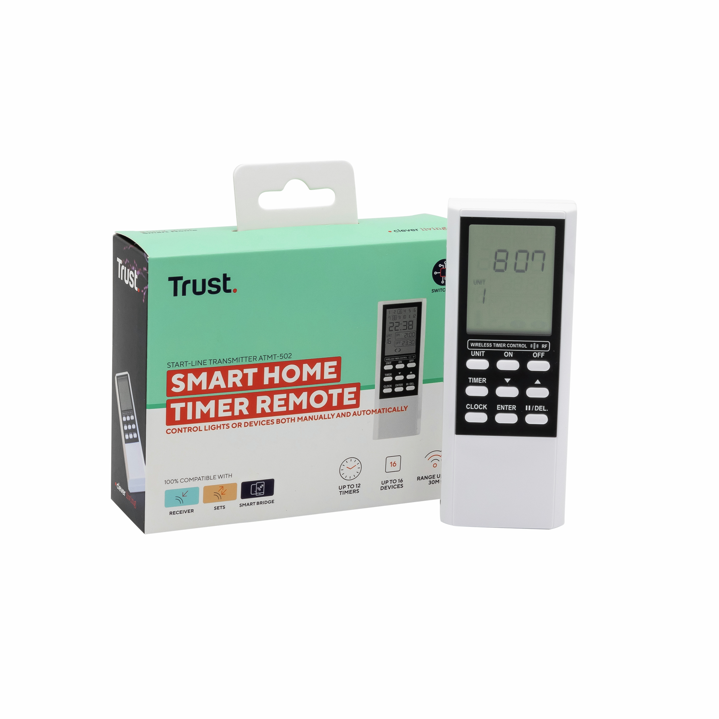Trust ATMT-502 időzítős távirányító (Smart Home) 4