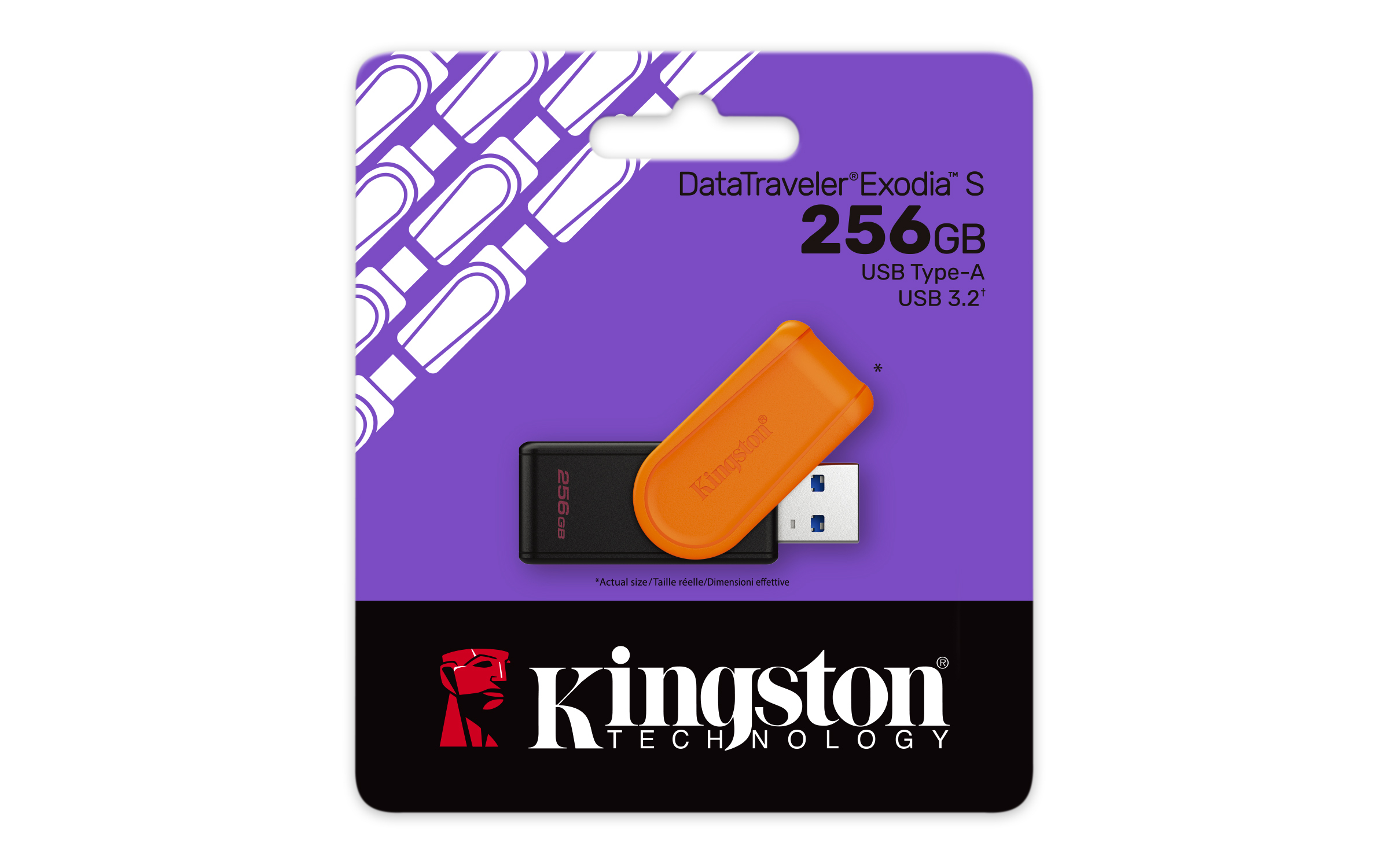 Kingston DataTraveler Exodia S 256 GB pendrive, USB 3.2 3