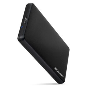 Axagon EE25-SL USB 3.2 külső ház 2,5" SSD/HDD-hez, fekete