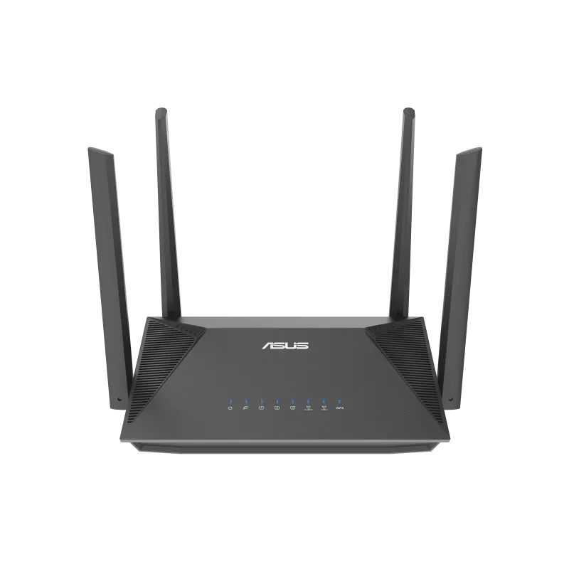 ASUS RT-AX52 AX1800 AiMesh vezetéknélküli router Gigabit Ethernet Kétsávos (2,4 GHz / 5 GHz) Fekete