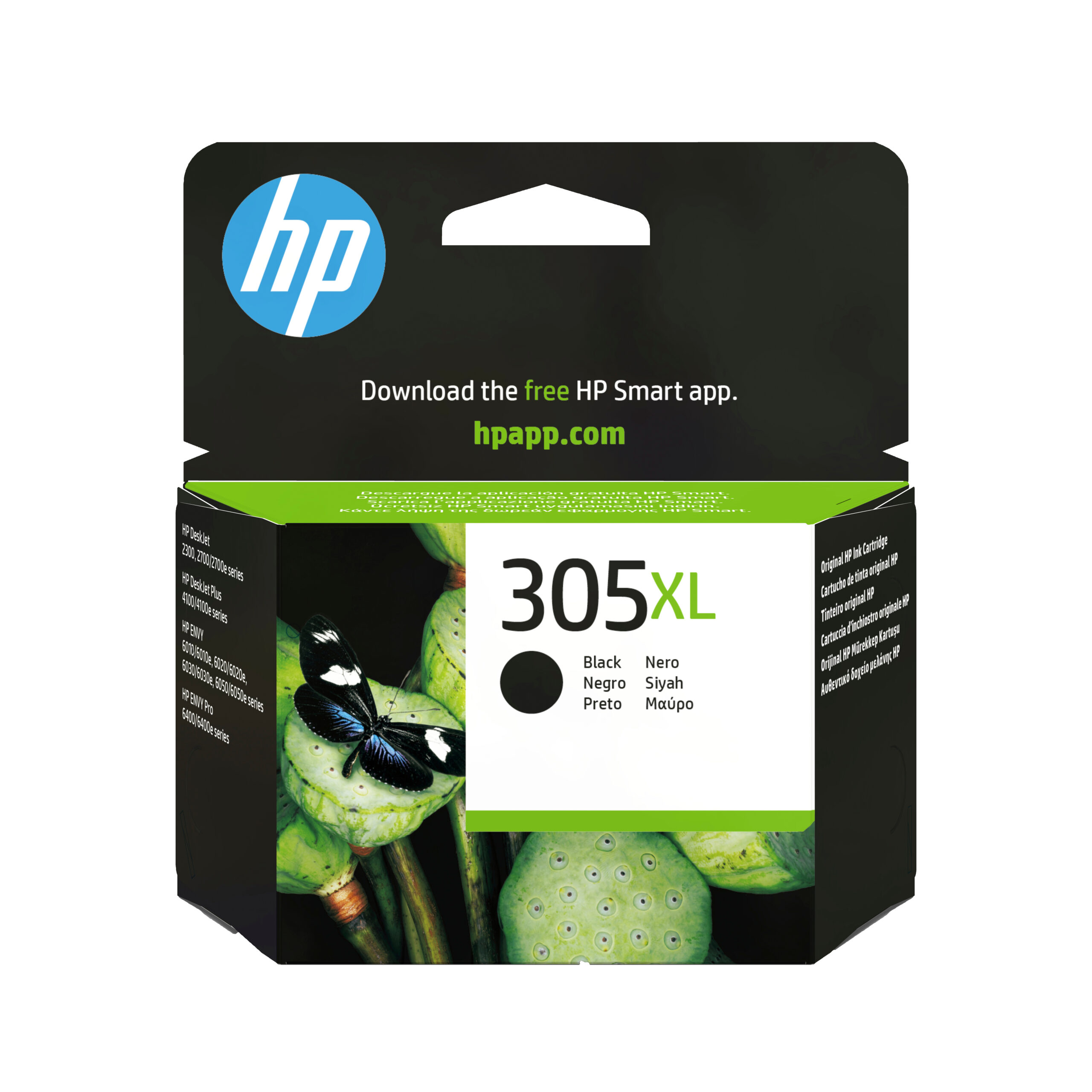 HP 305XL fekete tintapatron (eredeti, nagy kapacitású)