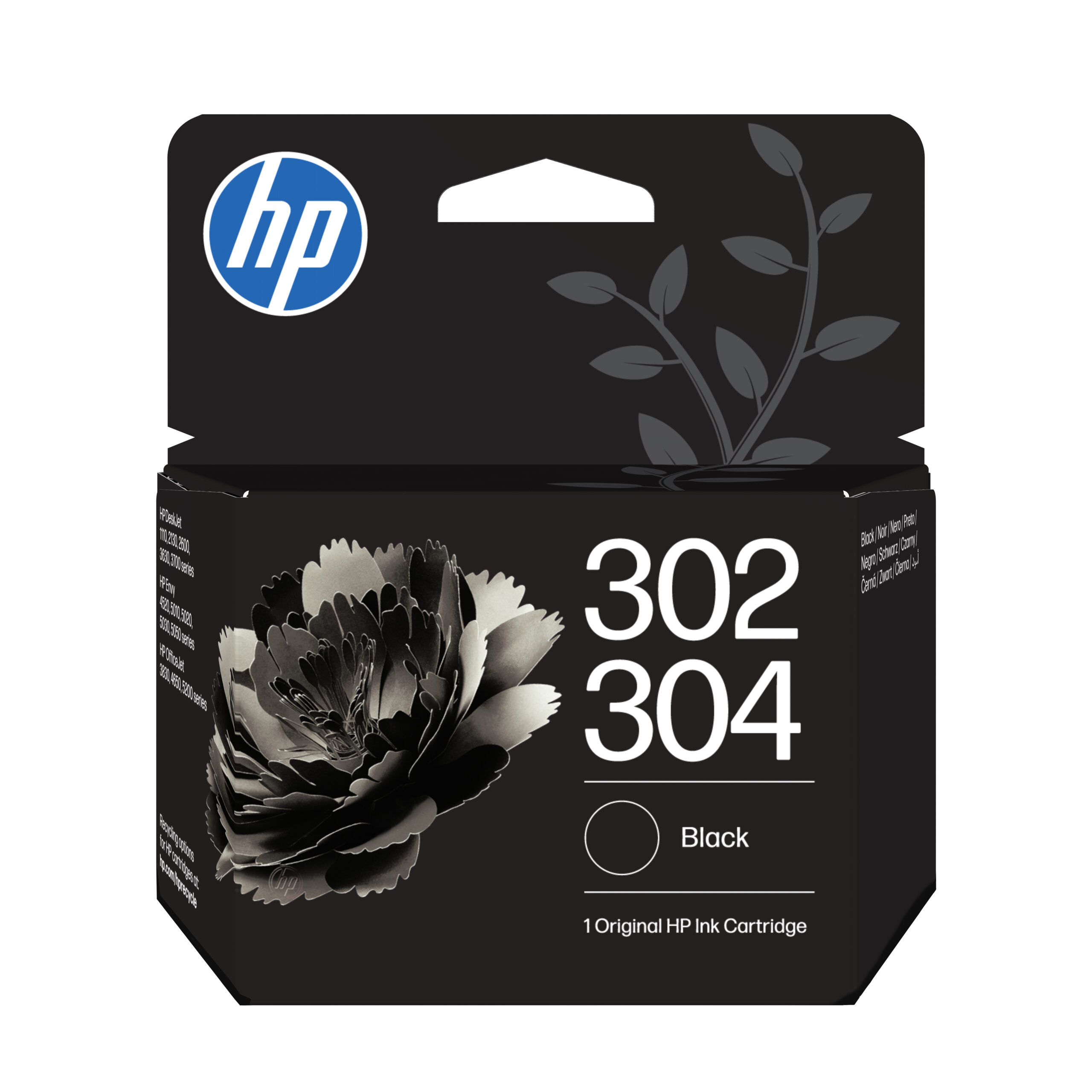 HP 302/304 fekete tintapatron (eredeti)