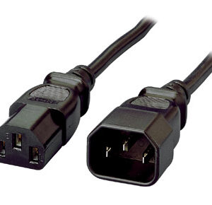 Equip 112100 PC tápkábel hosszabbító C13 - C14, 1,8 m
