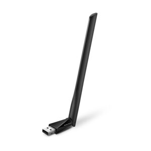 Mercusys MU6H AC650 dual band USB WiFi adapter, 5 dBi antennával