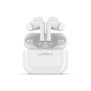 LAMAX Clips1 vezeték nélküli fülhallgató, Bluetooth 5.1, fehér