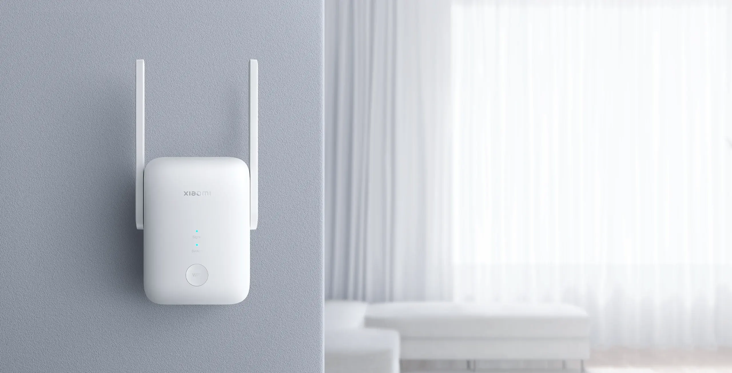 Xiaomi Wi-Fi Range Extender AX1500 Wi-Fi 6 jelerősítő, gigabites LAN porttal
