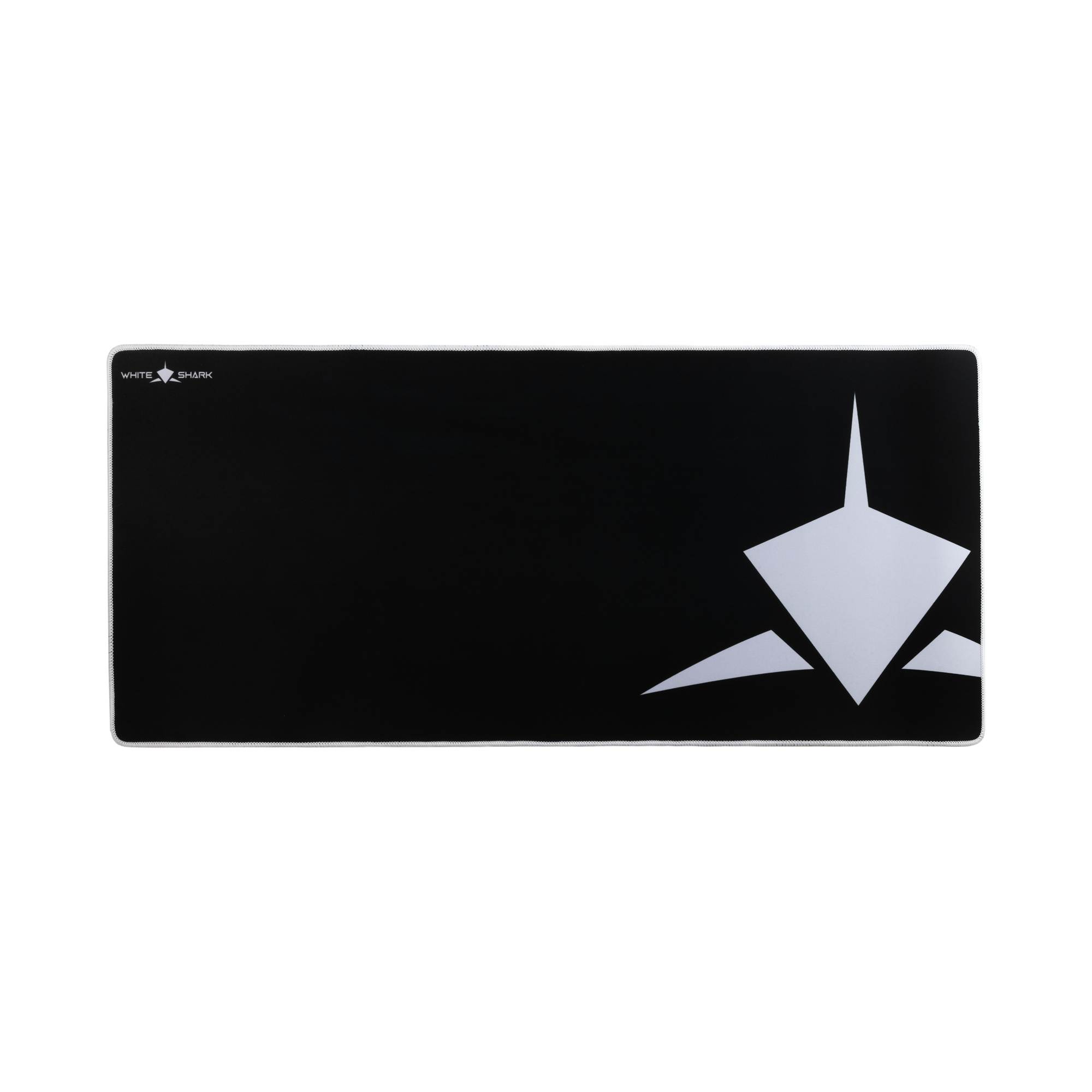 White Shark MP-1967 Shark XL gamer egérpad, 800x350 mm, fekete-fehér